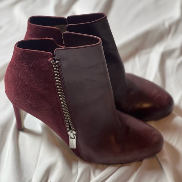 Michael Kors Brown Ankle Booties with High Heel - Picture 1 of 4